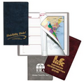 Weekly Planner w/ Executive Crush Vinyl Cover (w/ Map) - 1 Color Insert